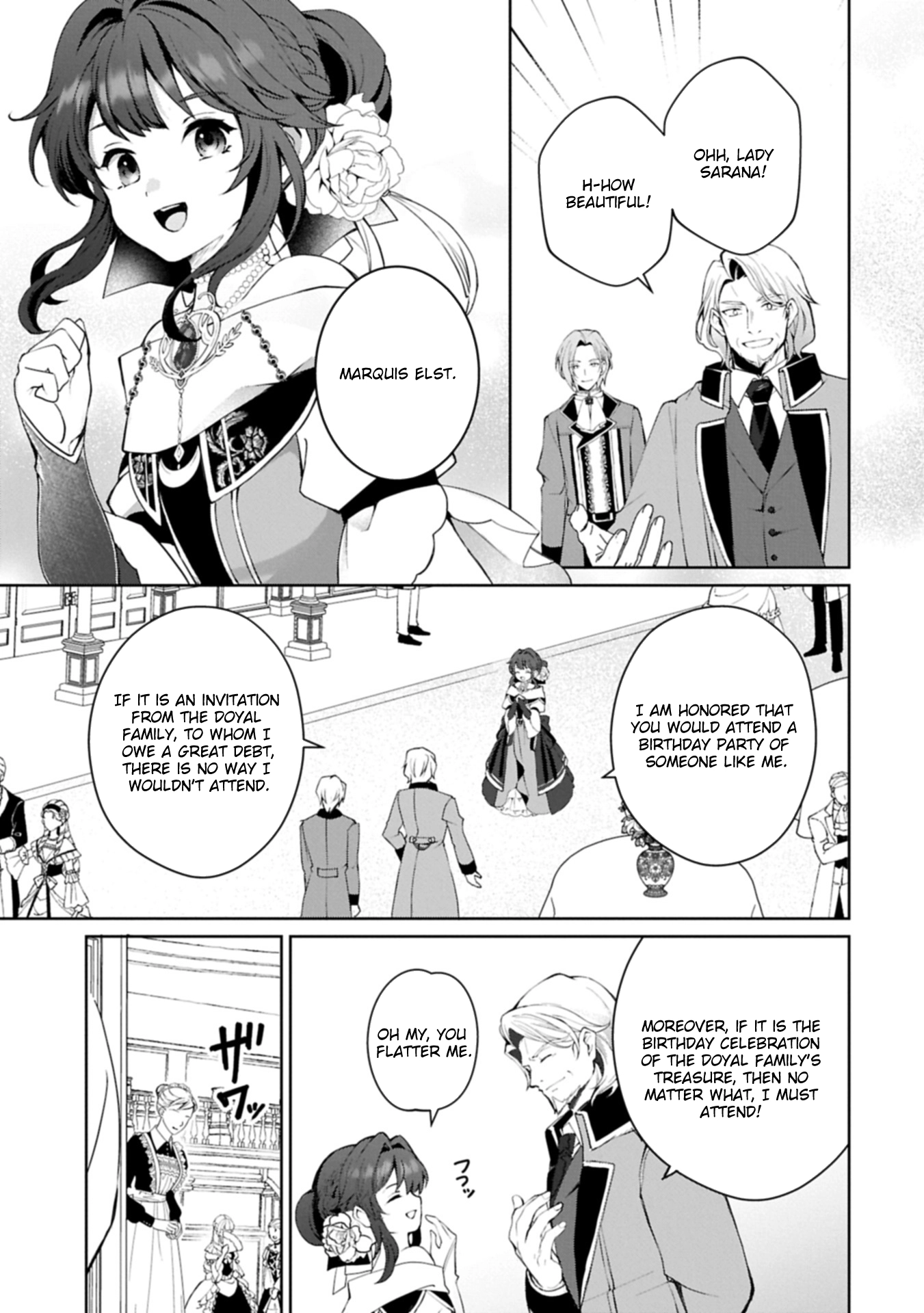 Reincarnated as Sarana Kinjé: Busy With My Elegant Slow Life Chapter 11 Page 3